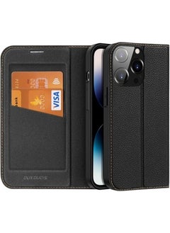 Polhammobile Polham Stand Wallet Iphone 14 Pro 6.1 Uym Cover Fully Protected Case, Pu Leather Magnetic Cover  - Image 1