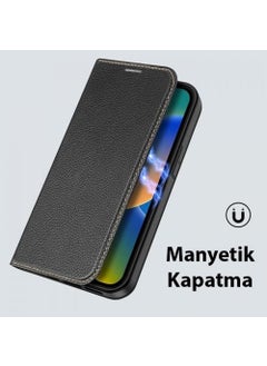 Polhammobile Polham Stand Wallet Iphone 14 Pro 6.1 Uym Cover Fully Protected Case, Pu Leather Magnetic Cover  - Image 5