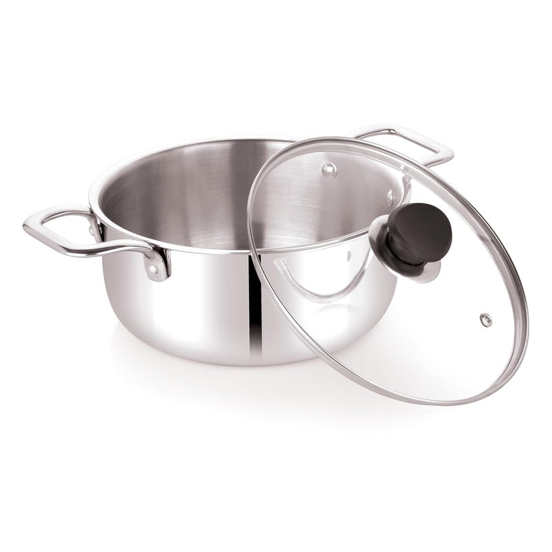 Classic Steels Triply Saucepot Stock Pot 4L - Image 1