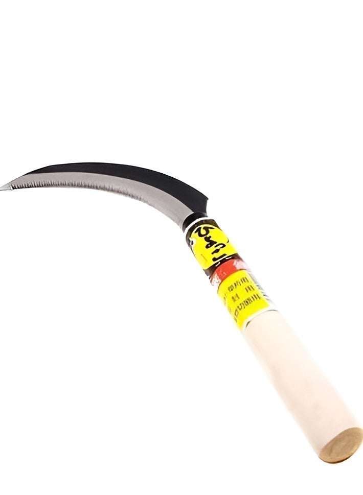 عباسلي أداة إزالة الأعشاب الضارة من عباسالي، خفيفة الوزن، بمقبض خشبي حاد من الفولاذ، مناسبة للحدائق - Image 1