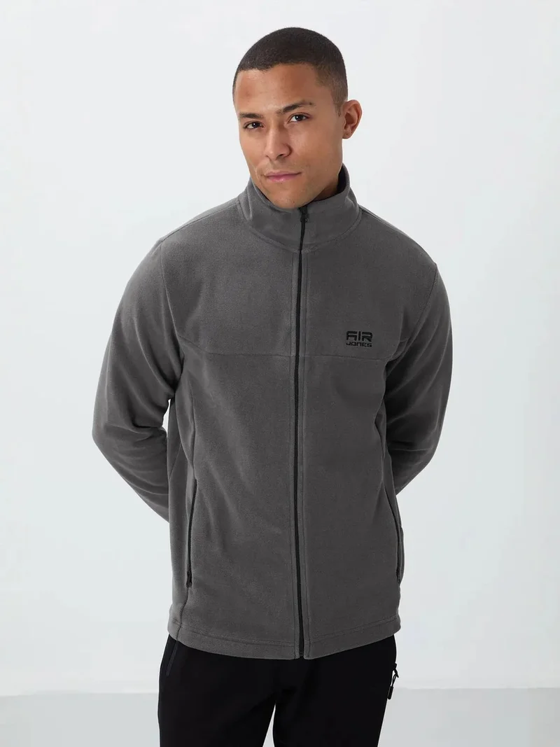 تومي لايف TOMMY Men's Plush Zip-Front Sweatshirt