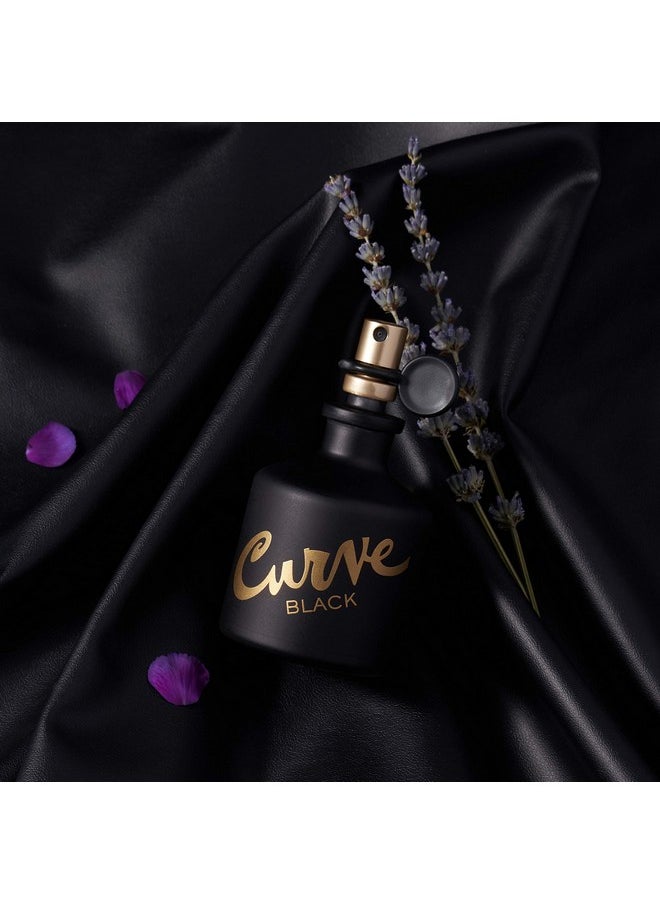 Curve Curve Black For Men, Cologne Spray with Casual Day or Night Scent, 4.2 oz  - Image 2