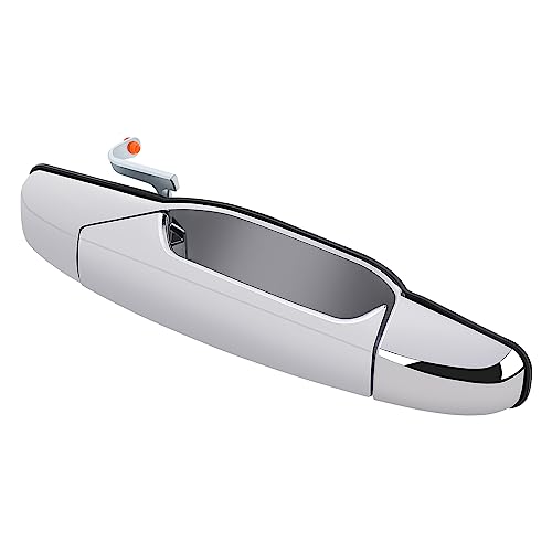 MNJWS Exterior Chrome Door Handle, Front Passenger Side, Compatible with 2007-2014 Chevy Silverado Suburban Tahoe GMC Sierra Yukon Cadillac Escalade, Replace 22738722 84053436 80545 - Image 1