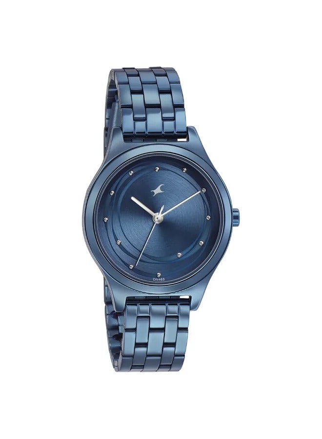fastrack Women's Analog Round Shape Stainless Steel Wrist Watch - 6152QM01 - 40 Mm  - Image 1
