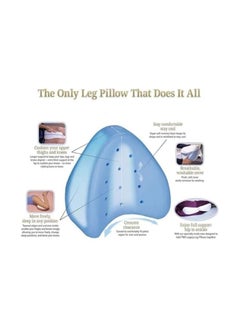 Spaceshoop Leg Knee Foam Support Pillow Solid Color Maternity Pillow Soothing Pain Relief for Sciatica Back Hips  - Image 3