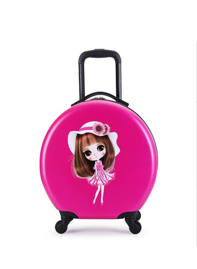 Kid’s Trolley Luggage Bag,Travel Smart Luggage Wheeled Suitcases 18-in Rolling Suitcase for Travel and School  - Image 1