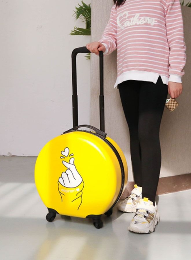 Kid’s Trolley Luggage Bag,Travel Smart Luggage Wheeled Suitcases 18-in Rolling Suitcase for Travel and School  - Image 3