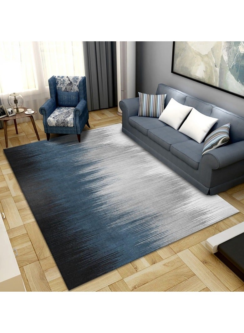 Loquat Squality Abstract Inkjet Rectangular Soft And Comfortable Carpet