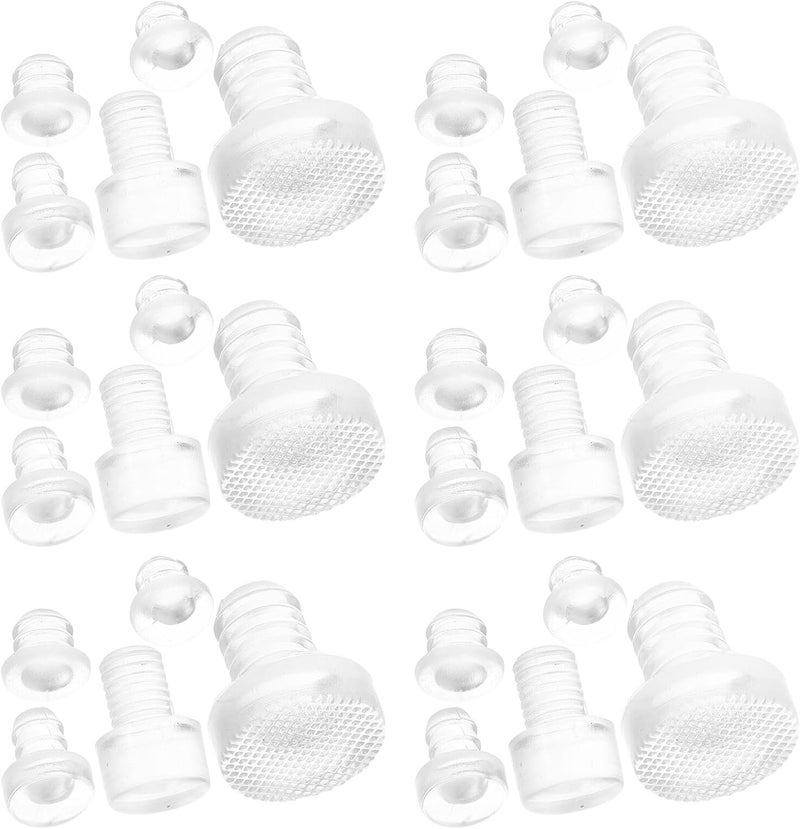 50pcs PVC Rubber Cabinet Door Bumpers Furniture Protector Pads Soft Non-Slip Cushions for Drawers Cabinets and Furniture Feet - Image 1
