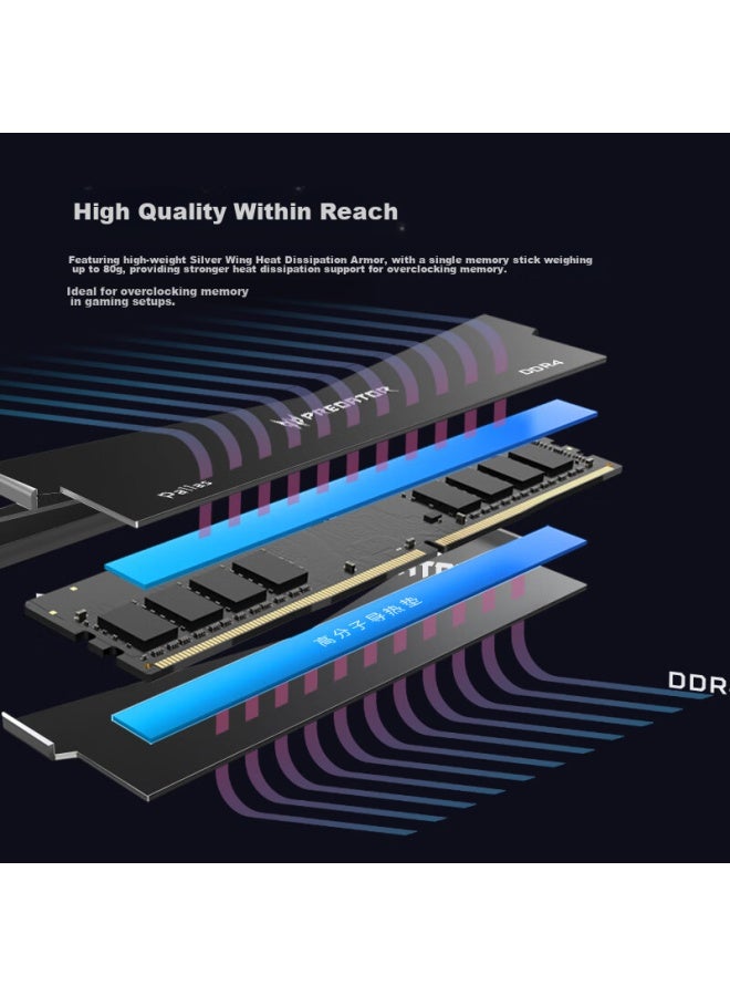 Predator Acer Predator 32gb Kit Ddr4 3600mhz Desktop Memory Module Pallas Series Black Hynix Cjr - Image 2