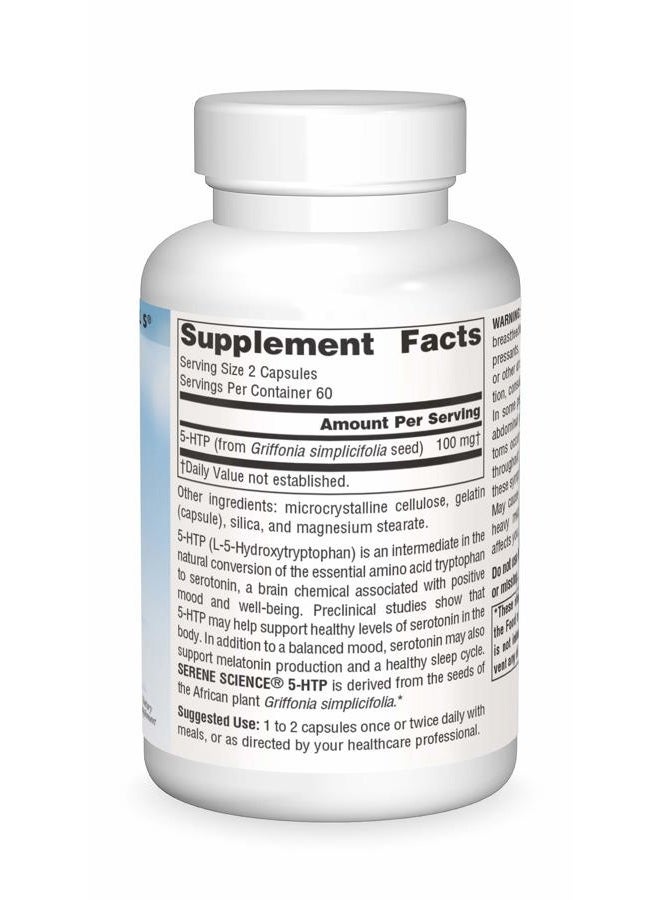 Serene Science 5-HTP 50 mg - 120 Capsules