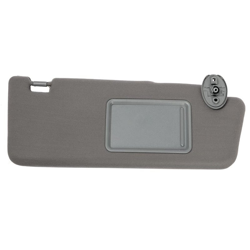 HIMIKI Sun Visor Sunvisor Without Light Right Passenger Side Compatible with Tacoma 2005 2006 2007 2008 2009 2010 2011 2012 05 06 07 08 09 10 11 12 Replacement for 7431035C00B0 Gray