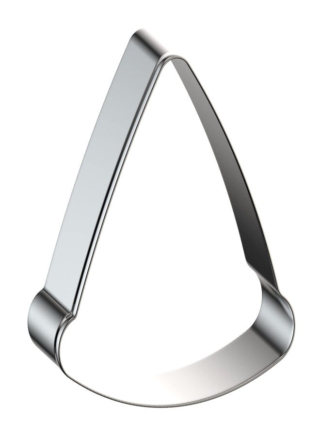 QAAQS Pizza Slice Cookie Cutter Set Assorted Sizes - 5", 4", 3", 2" - 4 Piece Food Cookie Cutter - Stainless Steel - Image 4