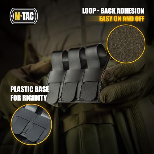 M-Tac Loop Tactical Morale Patches Board Molle Attachment 4.5 x 3.5 (Olive) - Image 4