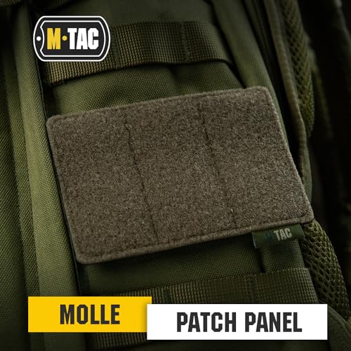 M-Tac Loop Tactical Morale Patches Board Molle Attachment 4.5 x 3.5 (Olive) - Image 3