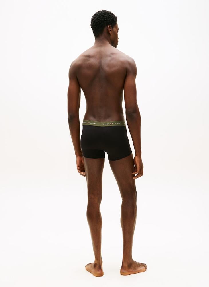TOMMY HILFIGER 3-Pack Signature Repeat Logo Waistband Trunks - Image 3