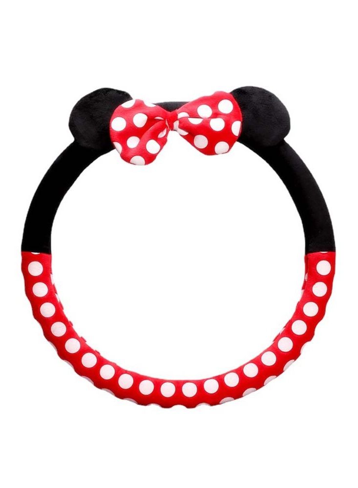 SYOSI Cartoon Steering Wheel Cover, Universal 15 Inch Anti-Slip Car Steering Wheel Cover for Women Men - Image 2