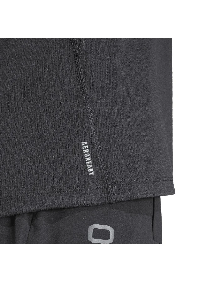 adidas تيشيرت جري Otr E 3S أسود للرجال مقاس XS