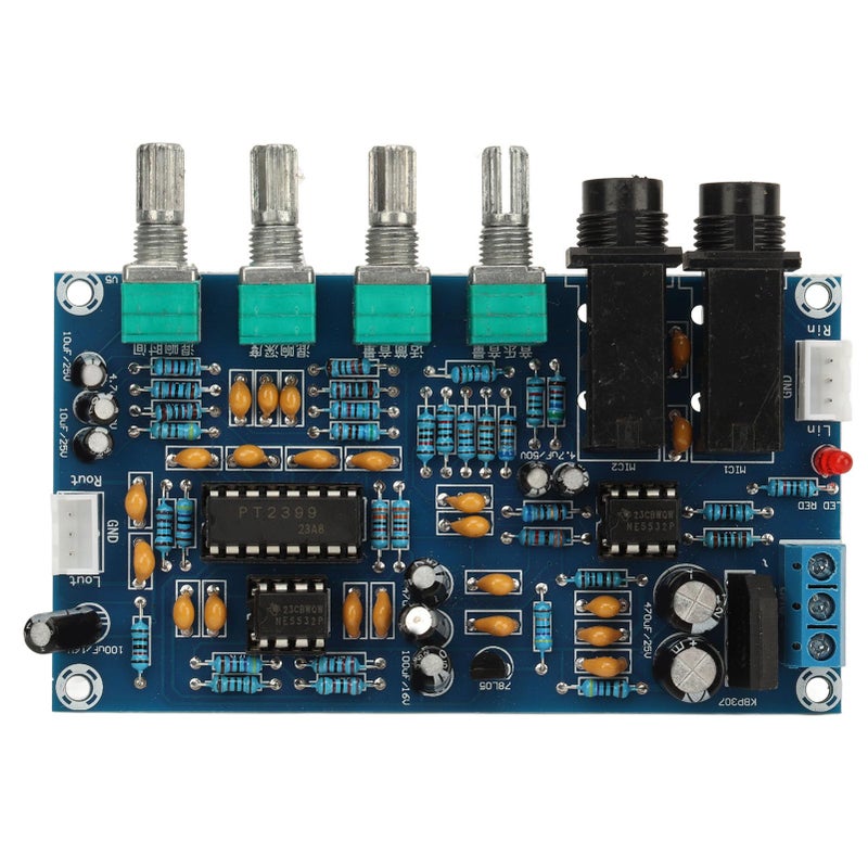 PT2399 Dual 2V Reverberation Board PCB Module For Enhanced Sound Quality Home Studio - Image 3
