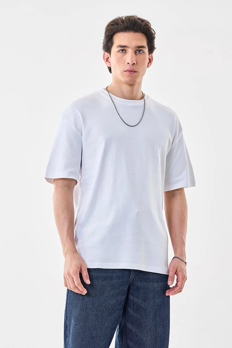 SNITCH 100% Cotton Oversized Core Lab T-Shirt