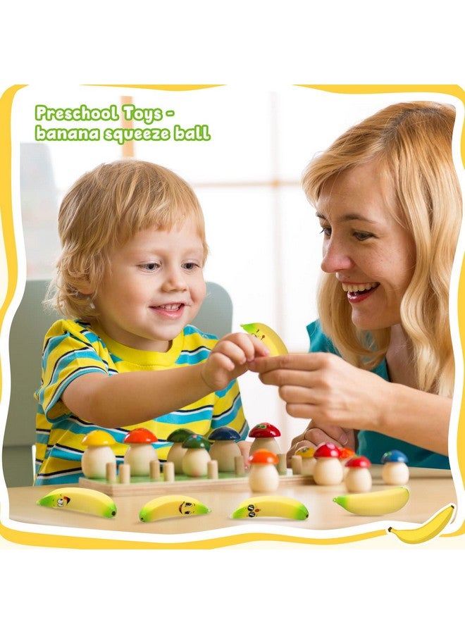 Lewtemi 16 Pcs Banana Stress Toys Banana Stress Ball With Emotions Banana Fidget Pu Toy Soft Stress Relief Banana Adult Sensory Toys For Fruit Party Favors Birthday Party Supplies Party Bag Fillers - Image 4