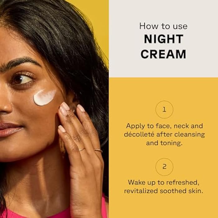 Acure Radically Rejuvenating Whipped Night Cream - Anti Aging Peptide Night Face Cream for Women & Men, Hydrating & Renewing Moisturizer for Fine Lines and Dark Spots with Vitamin C - 1.7 fl oz - Image 4