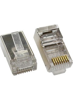 Primex PX-CAT660 Metal Cat6 Jack RJ45 Metal Connector Cat6 Plug Metal 100 Pack - pzsku/Z2D03BDB668FD1F87392AZ/45/_/1739953500/198a2db3-c0cc-4a05-93a5-71f53a1626bb