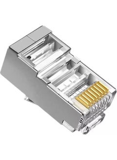 Primex PX-CAT660 Metal Cat6 Jack RJ45 Metal Connector Cat6 Plug Metal 100 Pack - pzsku/Z2D03BDB668FD1F87392AZ/45/_/1739953554/8ecb82d1-7625-4fa6-939a-eee97141304d