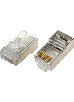 Primex PX-CAT660 Metal Cat6 Jack RJ45 Metal Connector Cat6 Plug Metal 100 Pack - pzsku/Z2D03BDB668FD1F87392AZ/45/_/1739953557/1e846451-39e2-488a-abff-ecac2afce398