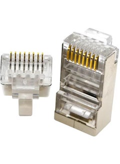 Primex PX-CAT660 Metal Cat6 Jack RJ45 Metal Connector Cat6 Plug Metal 100 Pack - pzsku/Z2D03BDB668FD1F87392AZ/45/_/1739953575/cd80a620-5ef1-4da5-b9bf-062eb9588b8f