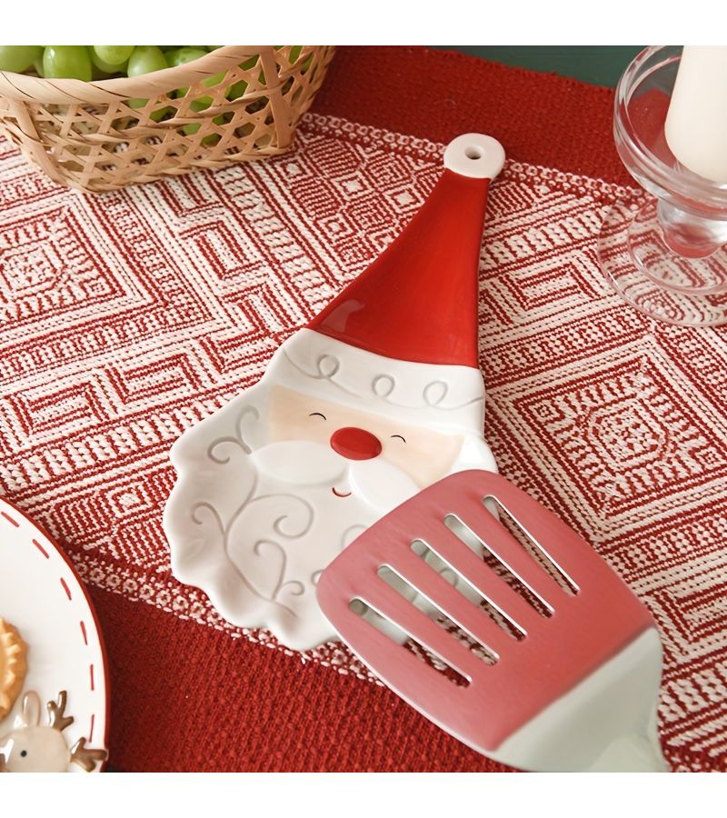 Nordic Christmas Spoon Rest for Chopsticks And Spoons Dining Table Kitchen Organizer - Image 4