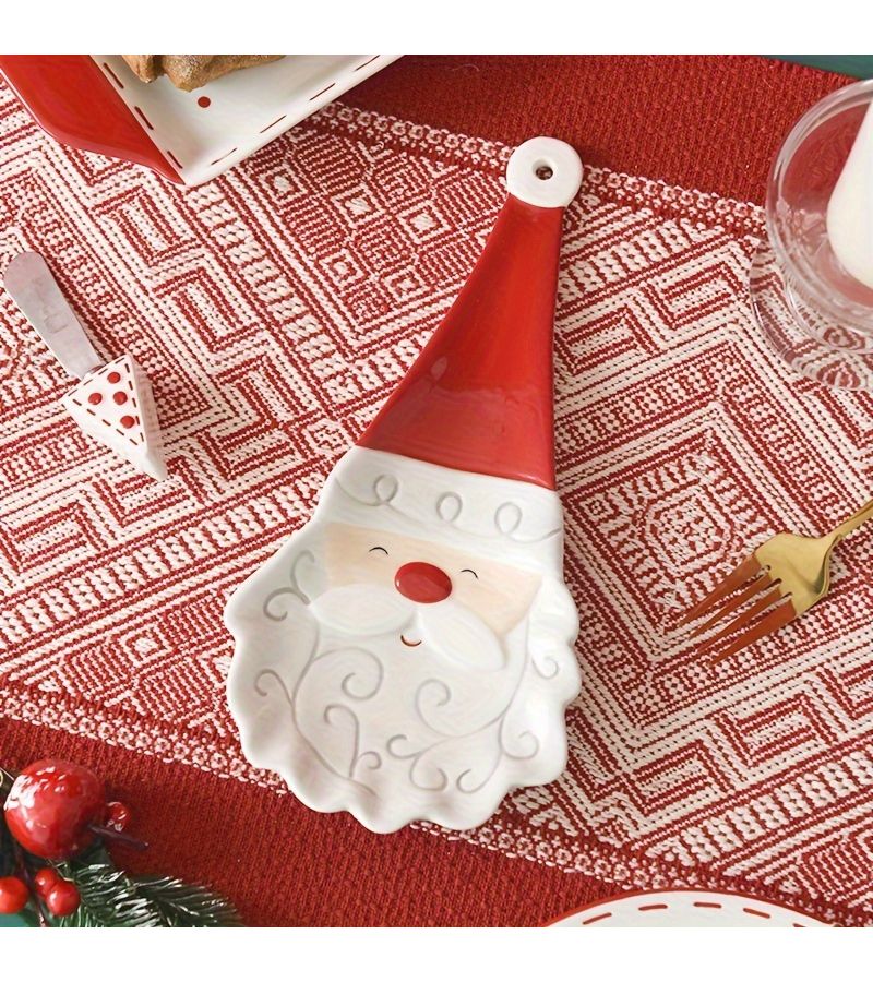 Nordic Christmas Spoon Rest for Chopsticks And Spoons Dining Table Kitchen Organizer - Image 1