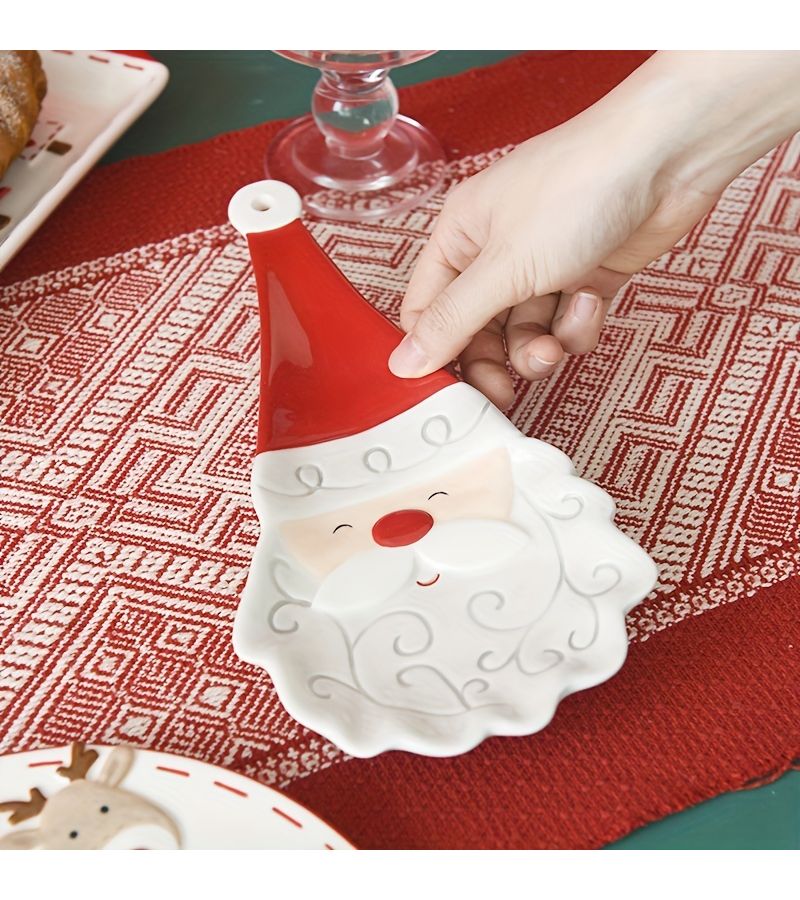 Nordic Christmas Spoon Rest for Chopsticks And Spoons Dining Table Kitchen Organizer - Image 2