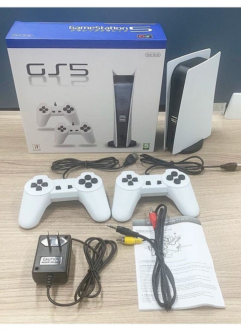 Gamestation 5 Console AV-OUT Home TV Game Console Game Station 5 No Lag Double Handle