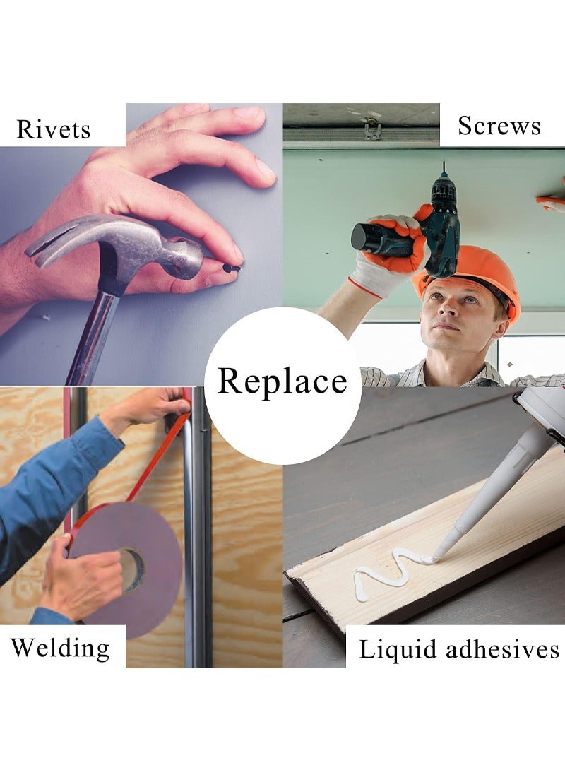 ثري ام شريط مزدوج على الوجه 2.5 سم*3meter ، شريط تثبيت شركات شديدة التحمل ، قابلة للإزالة قابلة للإزالة ، أضرار شريط لاصق قوية مقاومة للماء لملصق جدار الطلاء معلقة - Image 5