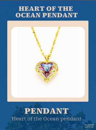 Heart-Stirring Ocean: Blue Ocean Pendant Necklace - Zinc Alloy Non-Fading Collarbone Chain | Romantic Valentine's Gift - pzsku/Z2D03F219C08A6D51CD6EZ/45/1747021391/4c5e6b8a-63ed-4abd-9d65-f329d2527a48