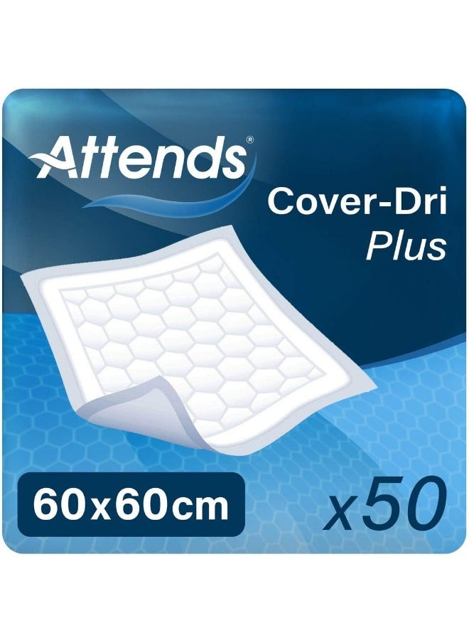 Attends - Cover Dri Plus 60X60cm x 50pcs - Image 1