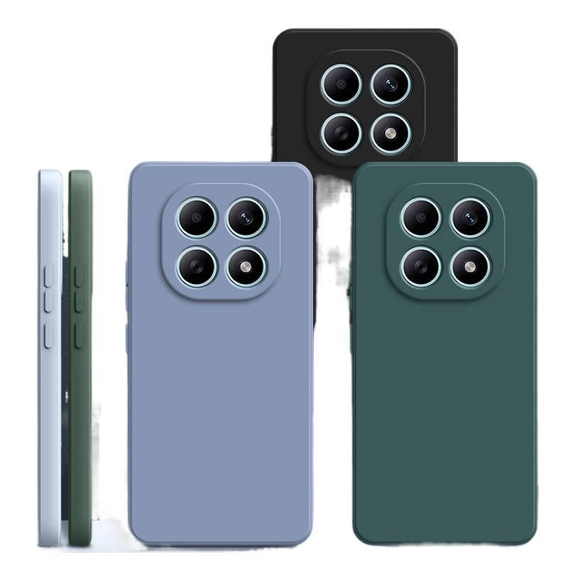 غطاء واقي، سيليكون حماية من السقوط، مقاوم للصدمات لـ Redmi Note 15 من السيليكون باللون الأحمر للاستخدام اليومي للاستخدام المنزلي عملي للاستخدام المتكرر - Image 2
