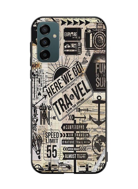 Protective Case Cover For Samsung Galaxy F23 Here We Go Travel Design Multicolour