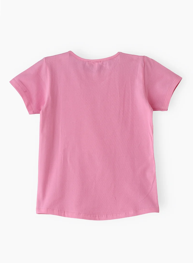 Jelliene Sunshine Squad: Girls' Comfy Cotton Tees Playful & Summer Fun