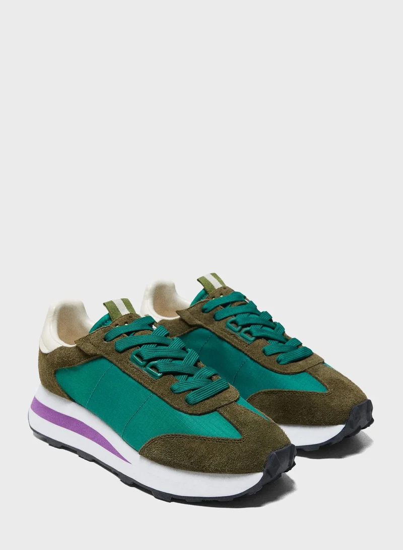 MANGO Layer Low Top Sneakers