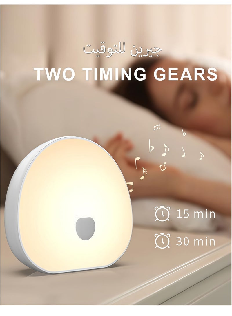 TDZDDYS Intelligent Touch Control, White Noise, Small Night Light, Colorful Color Change, Memory Timing, Portable, Soft Light, Not Dazzling, Bedroom, Bedside, Multi Scene Use - Image 2