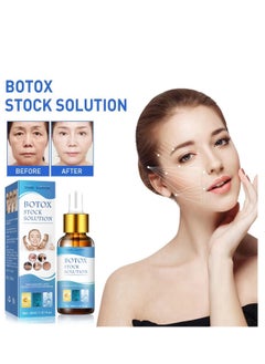 SOL LORA Botox Face Serum, Botox Stock Solution Facial Serum, Botox in A Bottle with Vitamin C & E, Anti Aging & Instant Face Tightening, Boost Skin Collagen, Reduce Wrinkles & Plump Skin 30ml  - Image 2