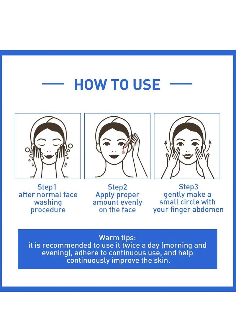 SOL LORA - Botox Face Serum, Botox Stock Solution Facial Serum, Botox in A Bottle with Vitamin C & E, Anti Aging & Instant Face Tightening, Boost Skin Collagen, Reduce Wrinkles & Plump Skin 30ml - Image 1