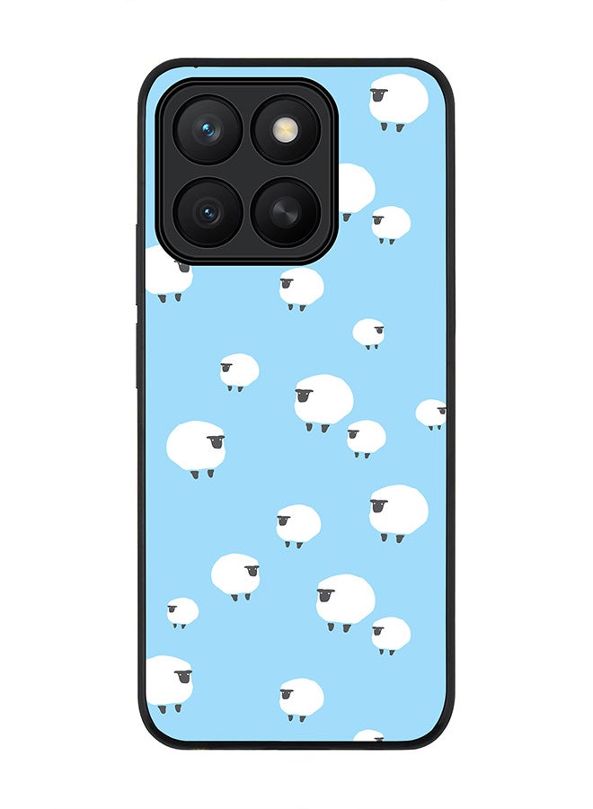 Stylizedd For Honor X8c Case,Slim fit Camera Protection, Shockproof Thin Phone cover  - Counting Sheep