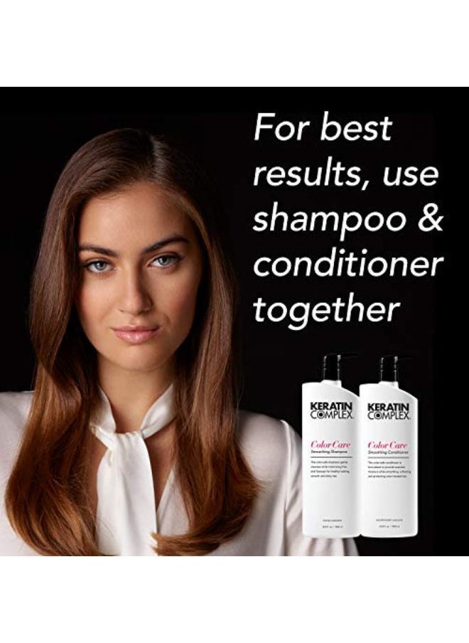 KERATIN COMPLEX Color Care Smoothing Conditioner (33.8 Oz.)  - Image 3