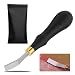 DIUDUS Leather Rougher Leather Roughing Tool Leather Edge Detail Rougher Roughing Leather Surface Polish File Tool with Ergonomic Handle Leather Working Leathercraft Tools for Edge Polishing10mm - Image 2
