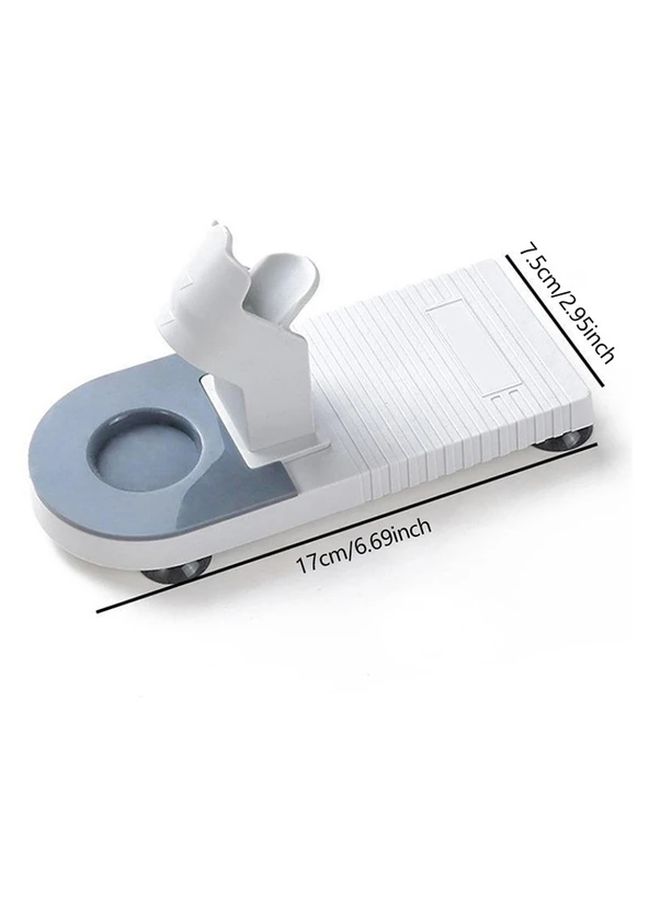 Hot Melt Glue Base Round Mouth Glue Gun Holder Stand Ergonomic Design for Secure Tidy Work Areas Compatible with Heat Resistant Adhesives No Battery Needed Workspace Organization Sturdy Construction - Image 3