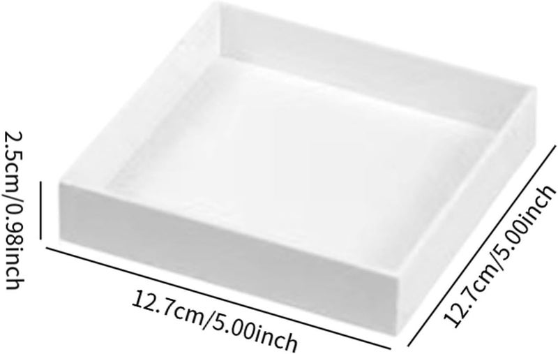 Buffet Stand, Display Stand, Multipurpose Cube Shaped Acrylic Food Buffet Display Stand, 12.7x12.7x2.5 cm - Image 3