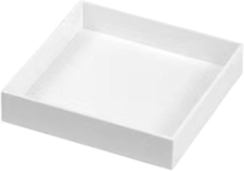Buffet Stand, Display Stand, Multipurpose Cube Shaped Acrylic Food Buffet Display Stand, 12.7x12.7x2.5 cm - Image 1